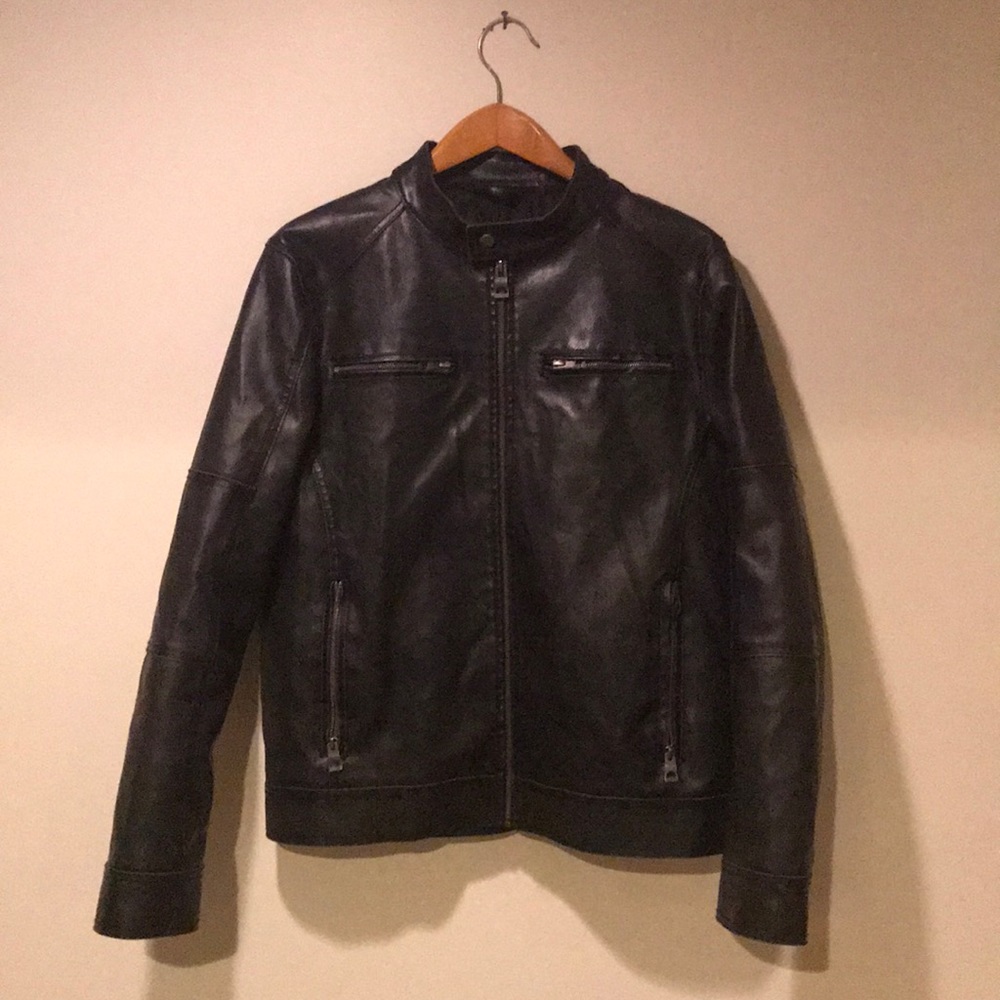 Guess Jeans Leather Jacket